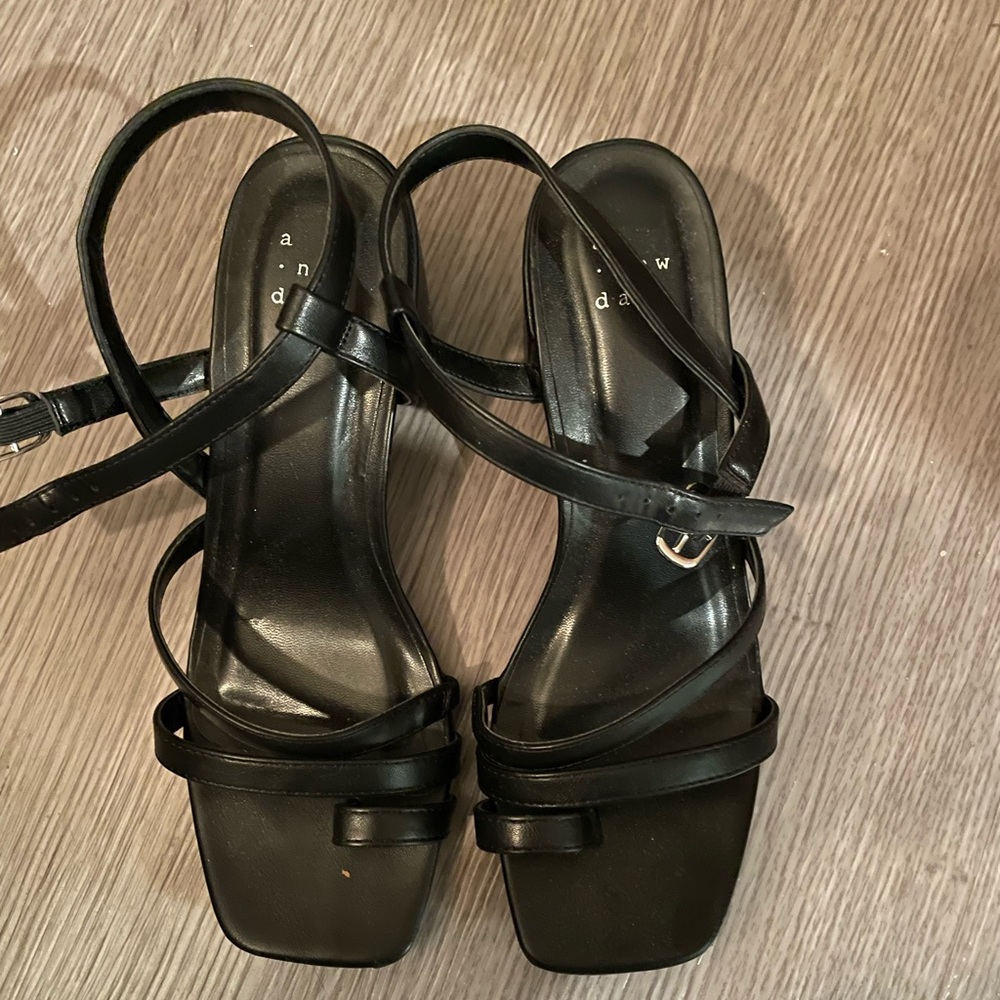 Black heels